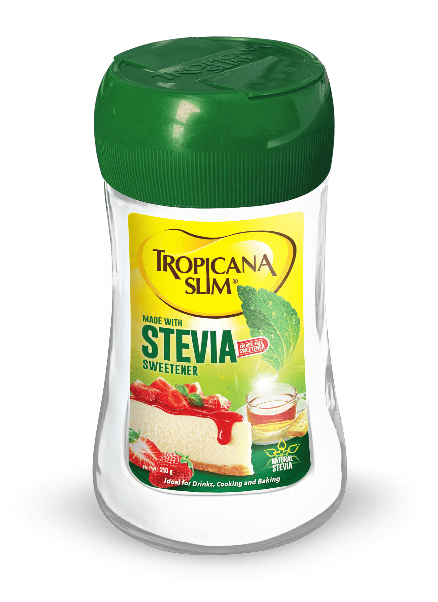 Tropicana Slim Stevia Jar 210gram - sugarfree.pk