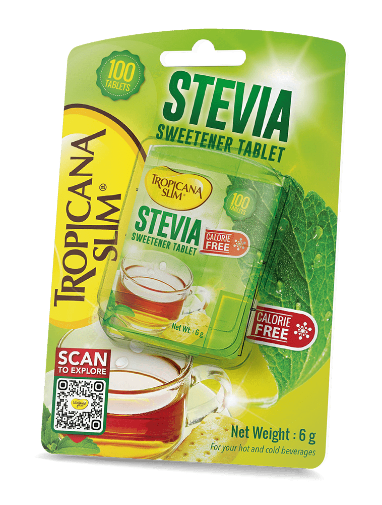 Tropicana Slim Stevia Tablets 100 Tablet Pack - sugarfree.pk