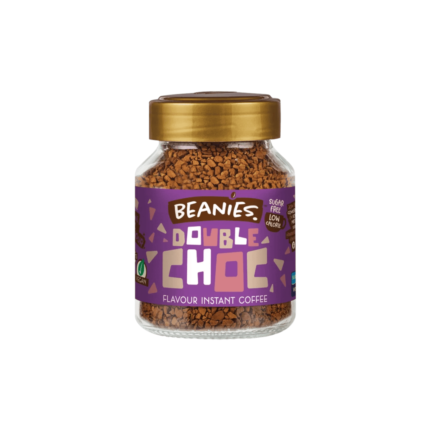 Beanies Flavored Coffee Double Choc 50g - sugarfree.pk