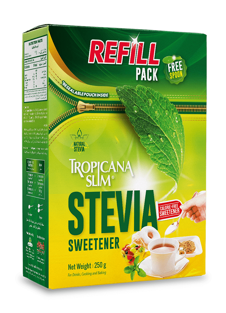 Tropicana Slim Stevia Refill Pack - sugarfree.pk