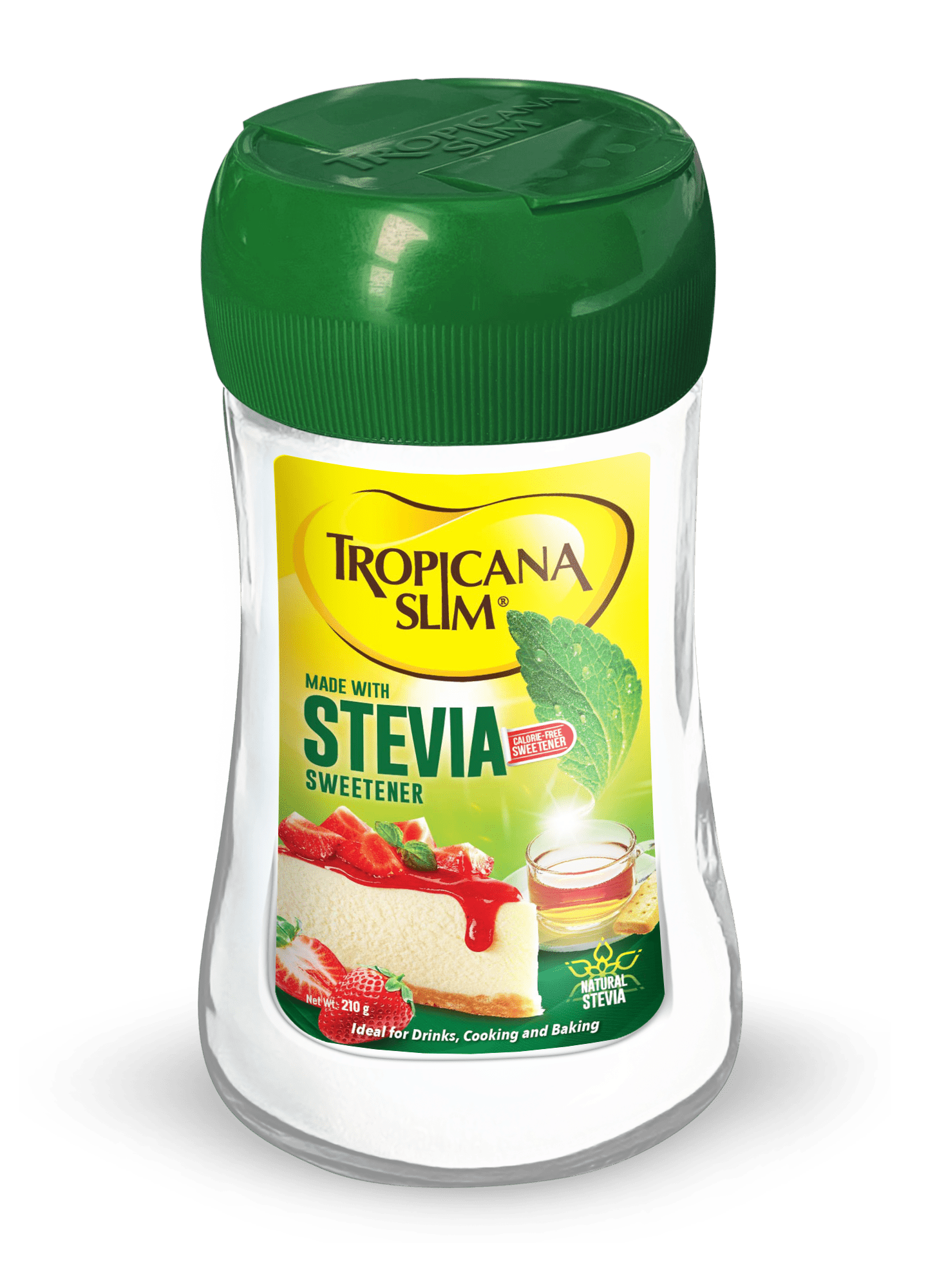 Tropicana Slim Stevia Jar 210gram - sugarfree.pk