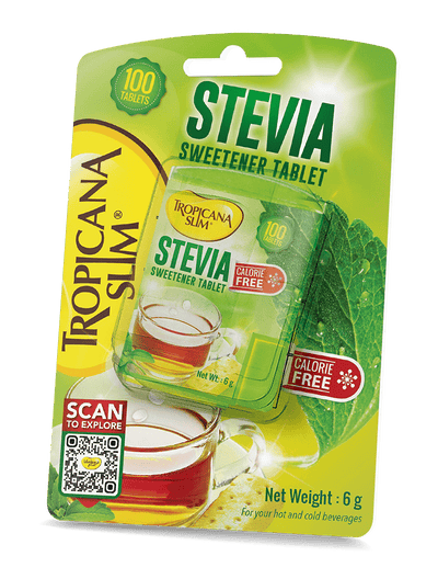 Tropicana Slim Stevia Tablets 100 Tablet Pack - sugarfree.pk