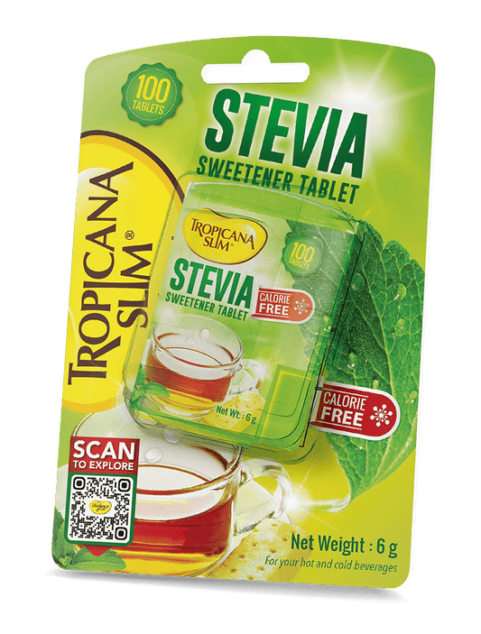 Tropicana Slim Stevia Tablets 100 Tablet Pack - sugarfree.pk