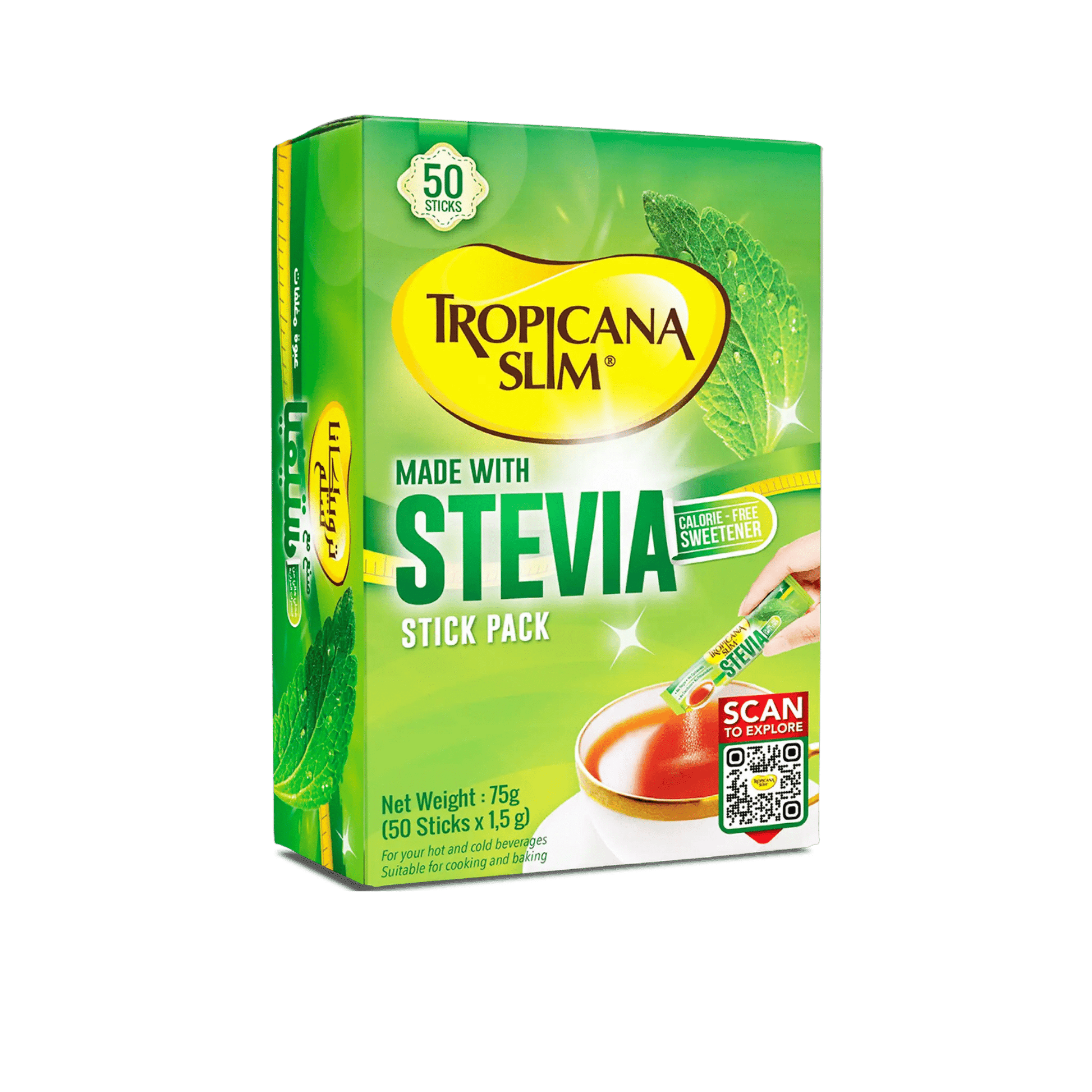 Tropicana Slim Stevia Stick - sugarfree.pk