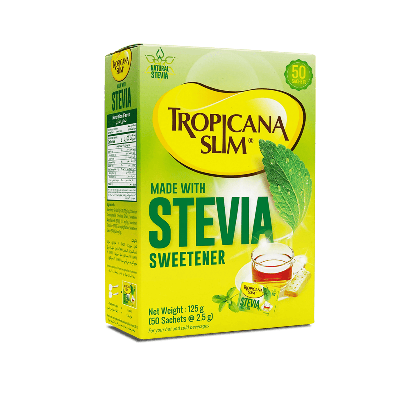 Tropicana Slim Stevia with Chromium - sugarfree.pk